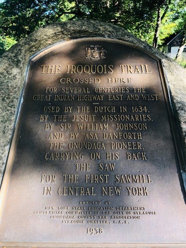Iroquois Trail Marker
