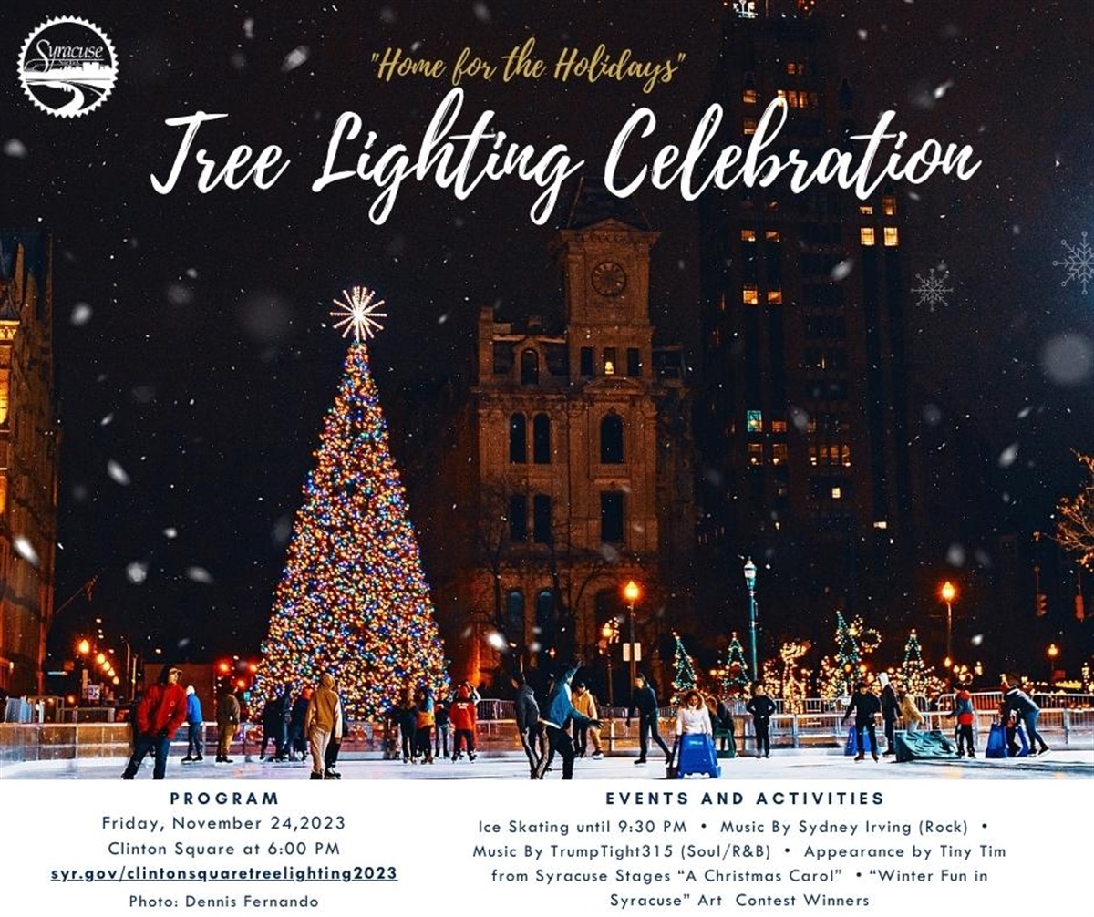 Mayor Walsh Announces 2023 “home For The Holidays” Tree Lighting City